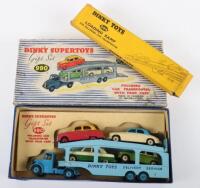 Dinky Supertoys Gift Set 990 Pullmore Car Transporter with Four Cars