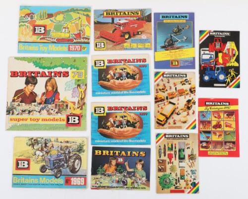Quantity of Britains Toy Models Catalogues