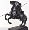 Ludwig Habich (1872-1949) Bronze Figure of a Wurttemberg Uhlan Charging - 13