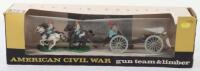 Britains 7434 American Civil War Confederate Gun Team & Limber