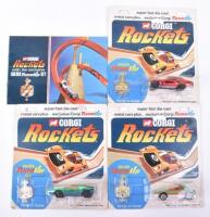 Three Carded Corgi Rockets