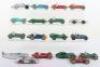 Sixteen Play-worn Dinky Toys Racing Cars - 2