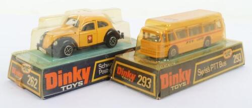 Dinky Toys 262 Volkswagen Swiss PTT Post Car