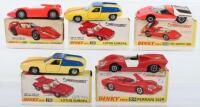 Five Boxed Dinky Toys Cars