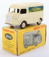 French Dinky Toys 25CG Citroen 1200 Kg H Van ‘CH Gervais’