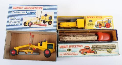 Three Boxed French Dinky Toys Commercial Models