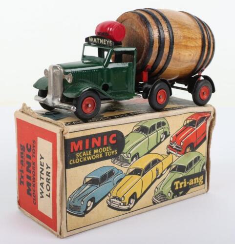 Boxed Tri-ang Minic 117M Watneys Barrel lorry
