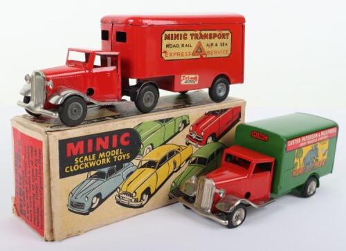 Boxed Tri-ang Minic 30M Mechanical Horse & Pantechnicon