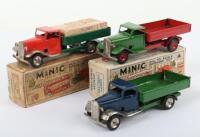 Three Tri-ang Minic Lorries
