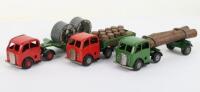 Three Tri-ang Minic forward control Articulated lorries