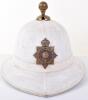 George VI Royal Marines Officers Dress Helmet Attributed to Major J Lampen RM - 3