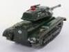 A Masudaya tinplate battery operated Army M-3599 Tank - 3