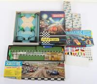 Vintage Scalextric Track & Pit Lights set