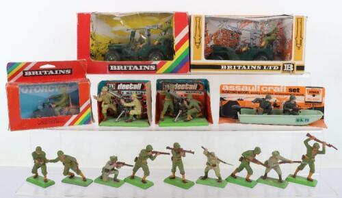 Britains Deetail U.S. & Japanese Infantry