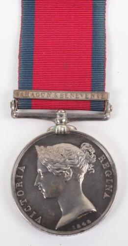 Fine Military General Service Medal 1793-1814, Sahagun & Benevente, 7th Light Dragoons