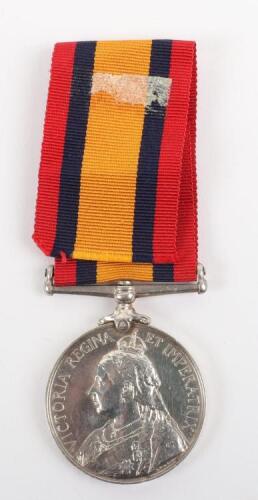 Queens South Africa Medal Imperial Military Railways