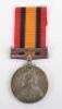 Queens South Africa Medal 3rd Battalion Durham Light Infantry who Died of Disease in February 1900 Onboard S.S. City of Rome