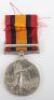 Queens South Africa Medal Awarded to a Gaoler in the Natal Police - 2