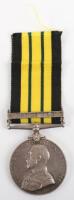 An Unusual Africa General Service Medal for Service in Quelling the Chilembwe Uprising in the Shire Highlands of Nyasaland in 1915