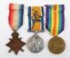 Great War 1914 Star Medal Trio Royal Warwickshire Regiment - 2