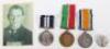 An Unusual Great War U-Boat Action Distinguished Service Medal Group of Four to a Mercantile Marine Apprentice Who Went on to Command Merchant Vessels in the Second World War - 2