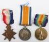 WW1 1914-15 Star Medal Trio Royal Fusiliers