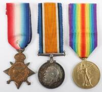 Great War Medal Trio Durham Light Infantry from Bolden Colliery Co. Durham