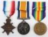 Great War Medal Trio Oxfordshire and Buckinghamshire Light Infantry - 2