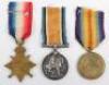 An Unusual WW1 Medal Trio for Service in East Africa Transport Corps - 2