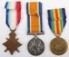 Great War Medal Trio to a Private in the 9th Battalion Royal Sussex Regiment Who Died of Wounds in the Attack on Messines Ridge in June 1917 - 2