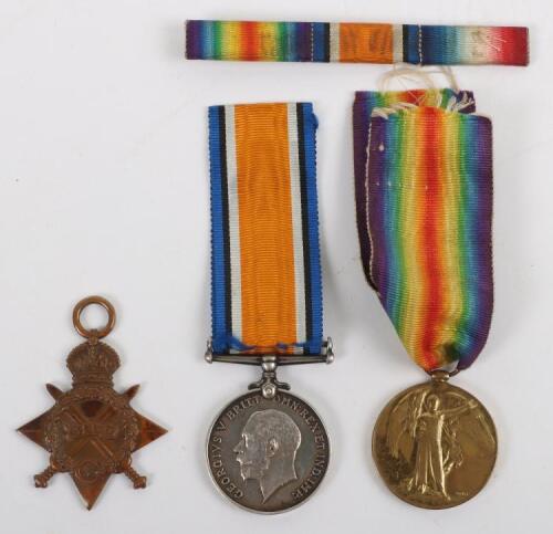 WW1 Medal Trio The Queens Regiment