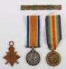 WW1 Medal Trio The Queens Regiment - 2