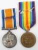 Pair of First World War Medals for Service with 2/9th Battalion Durham Light Infantry in Salonica - 2