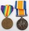 Great War Medal Pair 19th Battalion the Northumberland Fusiliers (Tyneside Pioneers) - 2
