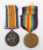 Great War Medal Pair 20th Battalion (Wearside) Durham Light Infantry, - 2