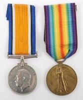 Great War Medal Pair Durham Light Infantry