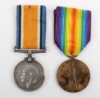 WW1 Medal Pair Awarded to a Private in the 31st Battalion Northumberland Fusiliers Who Was Later Attached to the 171st Tunnelling Company Royal Engineers