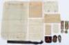WW1 Medal Pair Awarded to a Trimmer Cook for Service in the Last Five Months of the War - 2