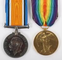 Great War Medal Pair Bedfordshire Regiment