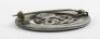 A Sole Entitlement WW1 Silver War Badge of Isaac Anselovitch 17th London Regiment, - 3