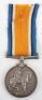 An Unusual Single British War Medal Full Entitlement for Service with the Middlesex Regiment in India During WW1 - 2