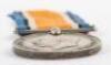 An Unusual Single British War Medal Full Entitlement for Service with the Middlesex Regiment in India During WW1 - 3
