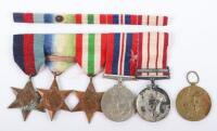 Royal Navy Medal Group of Five to a Telegrapher Who Served During the Second World War and Post War in Minesweeping Operations