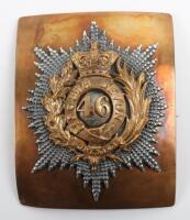 46th (South Devon) Regiment of Foot Officers Shoulder Belt Plate 1830-55