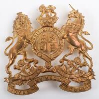 Victorian RAMC Officers Helmet Plate