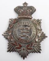 Victorian 1st Volunteer Battalion Leicestershire Regiment Other Ranks Helmet Plate