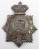 Victorian 1st Volunteer Battalion Leicestershire Regiment Other Ranks Helmet Plate