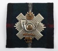 Highland Light Infantry Senior NCO’s Glengarry Badge