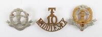 10th Territorial Battalion Middlesex Regiment Badges