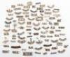 Quantity of British and Colonial Metal Shoulder Titles